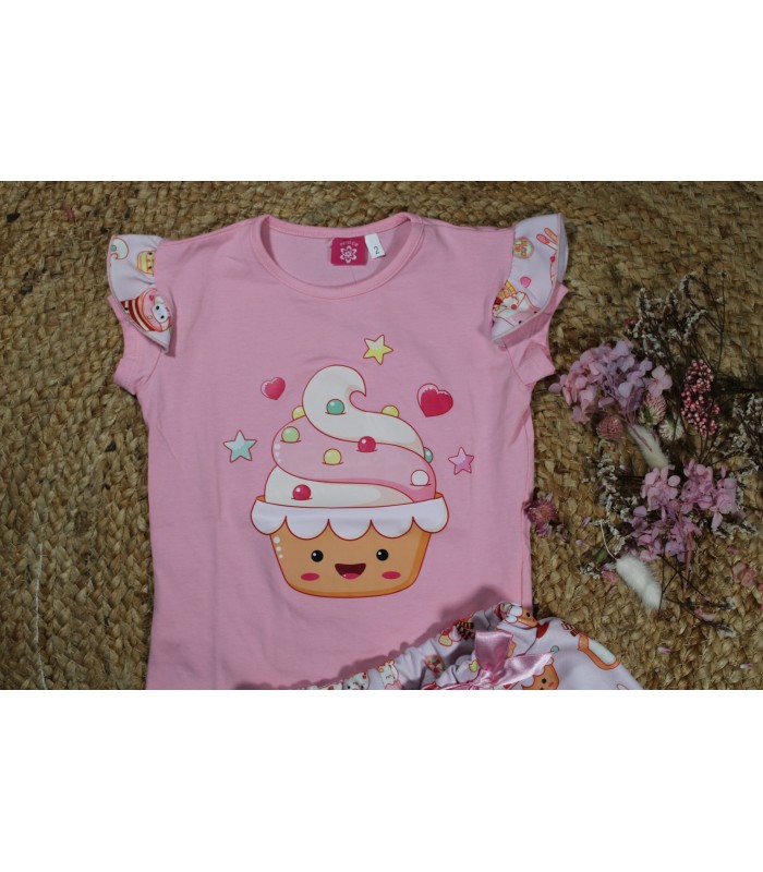 Conjunto petit cie tarta de fresa