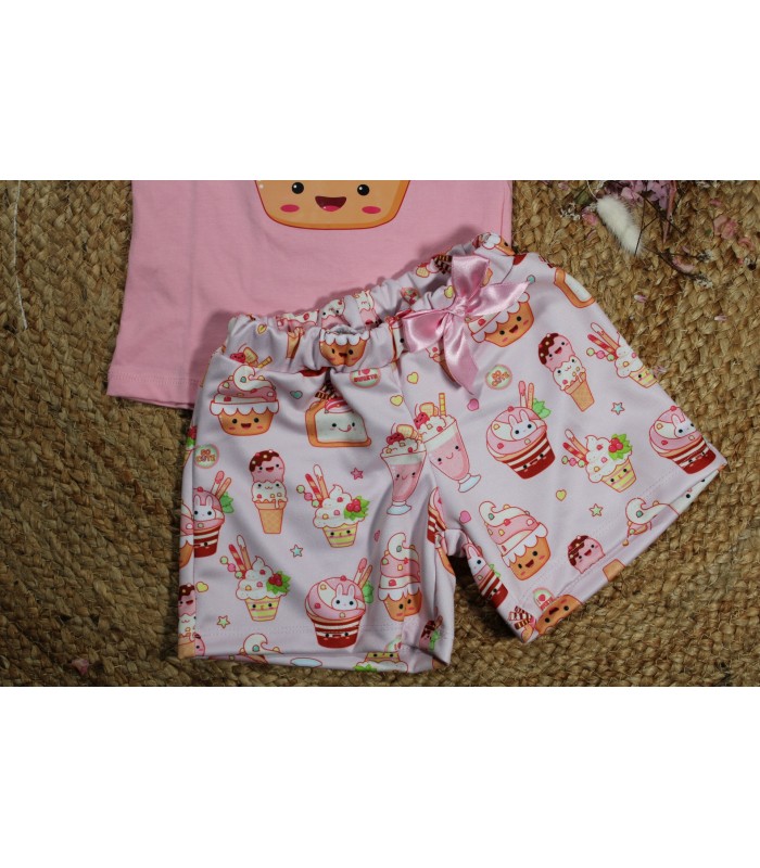 Conjunto petit cie tarta de fresa