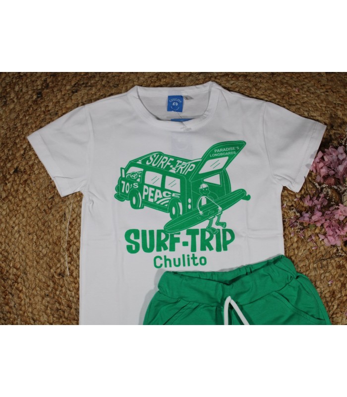 Conjunto petit cie verde