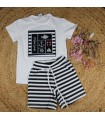 Conjunto petit cie marine