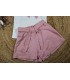 Conjunto niña lazo trapitos