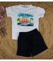 Conjunto riders blanco niño trapitos