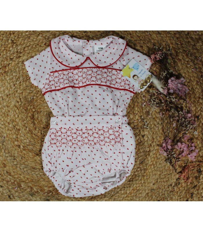 Conjunto ceyber niño rojo