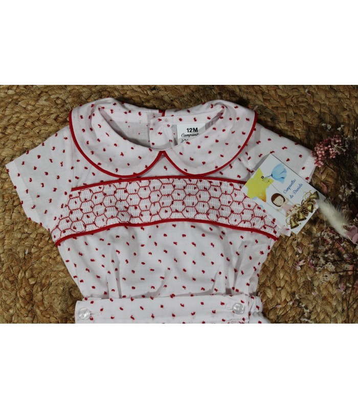 Conjunto ceyber niño rojo