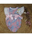 Conjunto pelele ceyber flores