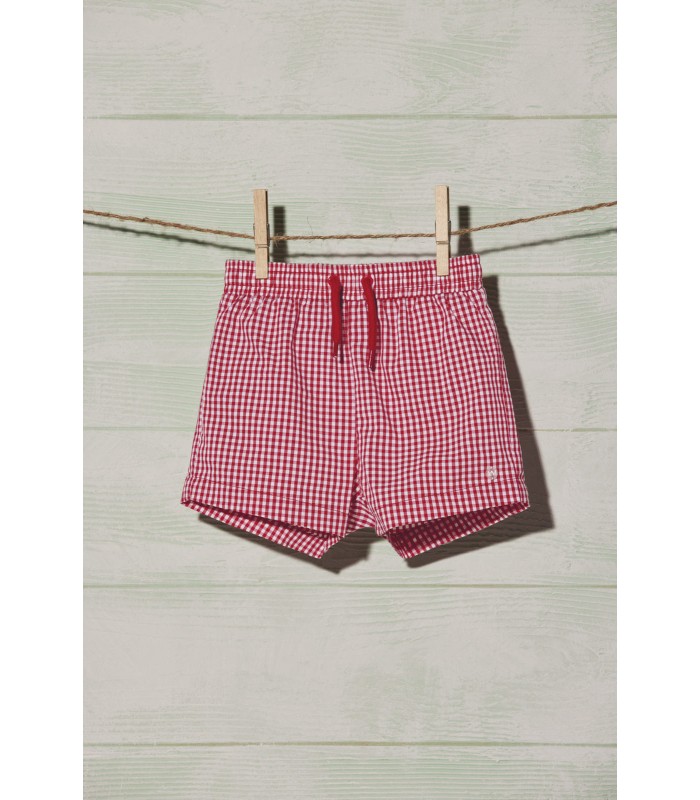 bañador bebé niño ysabel mora rojo