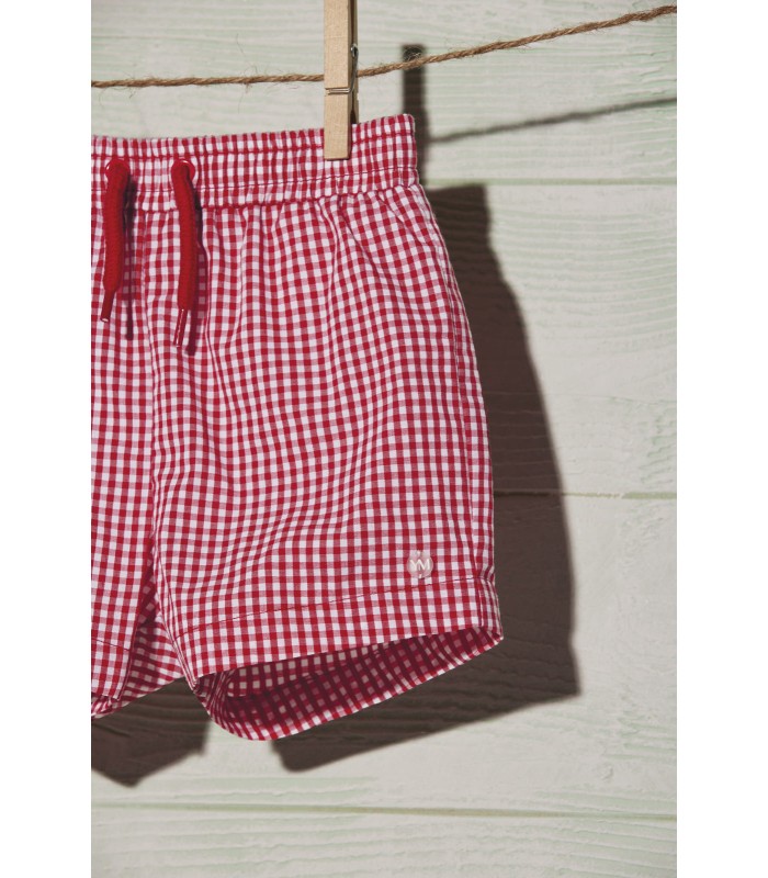 bañador bebé niño ysabel mora rojo