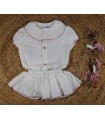 Conjunto camisa braga blanca  marena