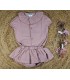 Conjunto camisa braguita rosa marena