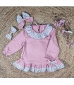 Vestido rosa marena OESTE