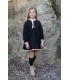 vestido frunce sur marena