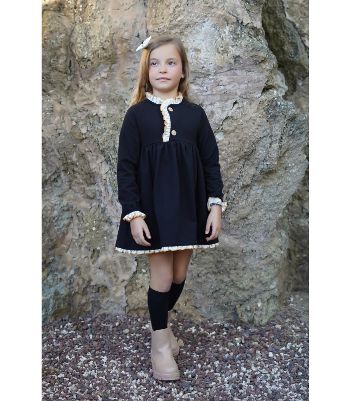 vestido frunce sur marena