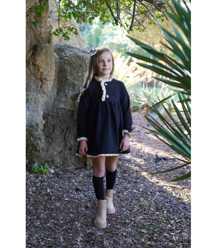 vestido frunce sur marena