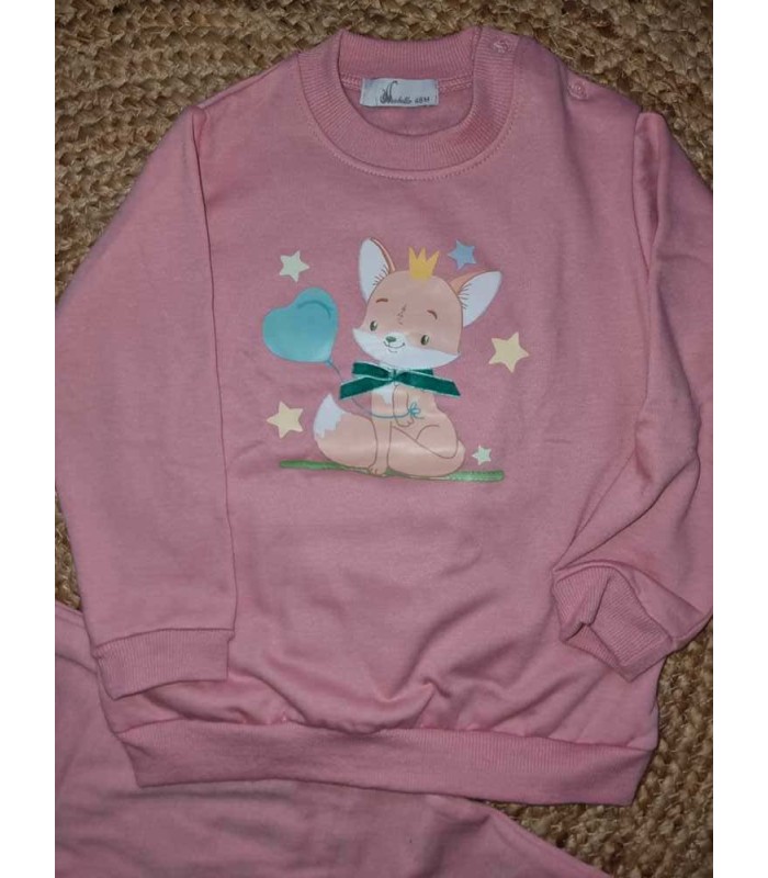 Conjunto zorrito niña trapitos