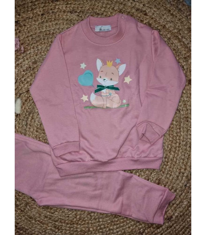 Conjunto zorrito niña trapitos
