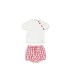 Conjunto de niño de Juliana rojo vichy