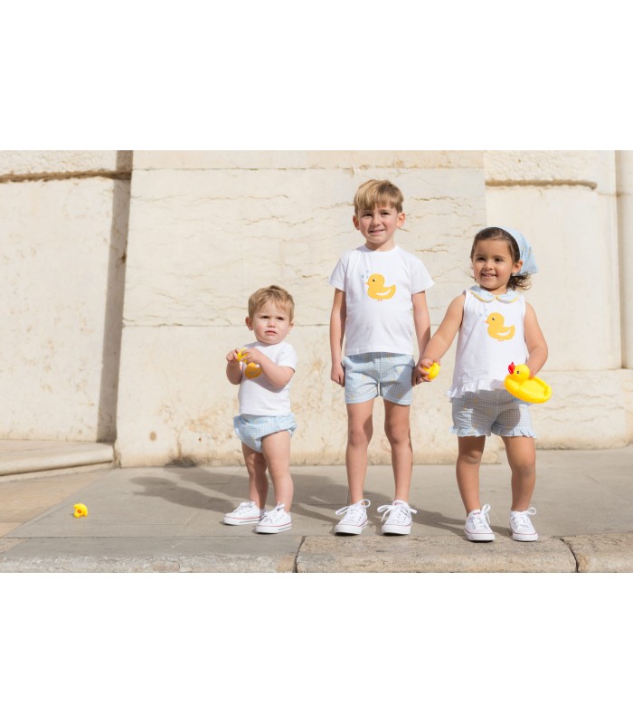 conjunto pollito niño pequeños piratas