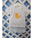 conjunto pollito niño pequeños piratas