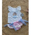 Conjunto muñeca lazos trapitos niña