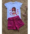 Conjunto sport trapitos niña fucsia
