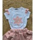 Conjunto falda estrella niña trapitos