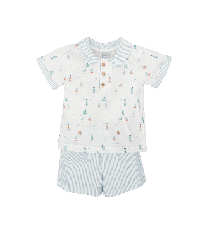 CONJUNTO PANTALON CORTO MIRADA BABIDU